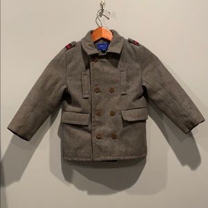 Boy coat size 4 T gray